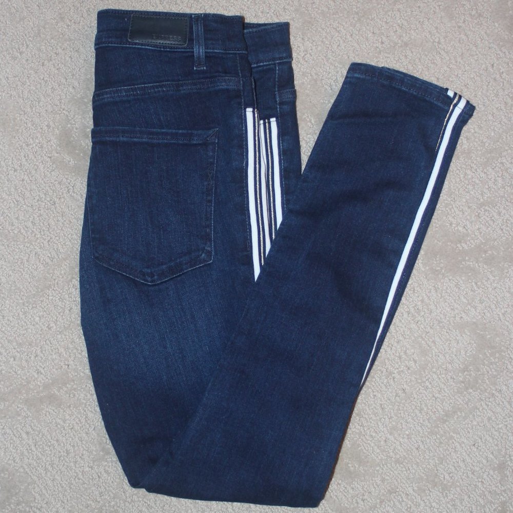 Express Denim Perfect Ankle High-rise Jeans.  NWOT.